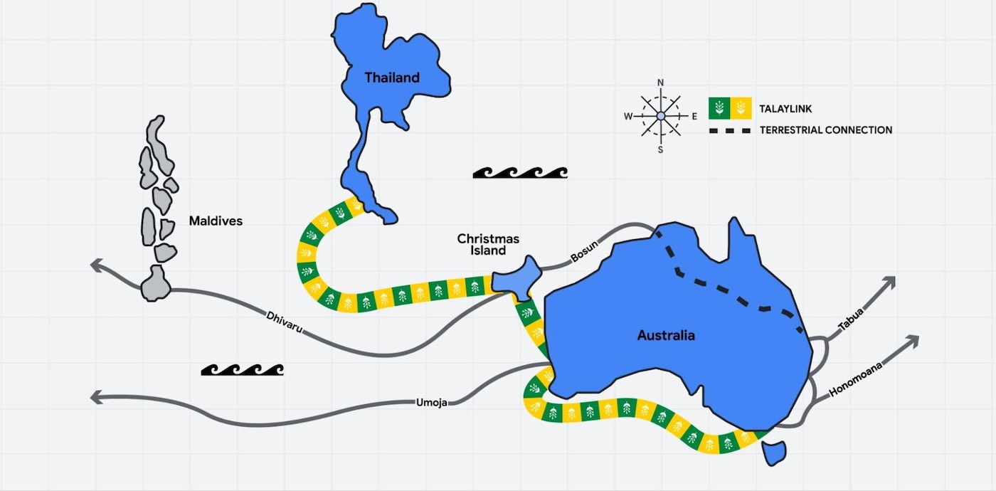 Google ขออนุญาต กสทช. วางสายเคเบิลใต้น้ำ TalayLink แล้ว